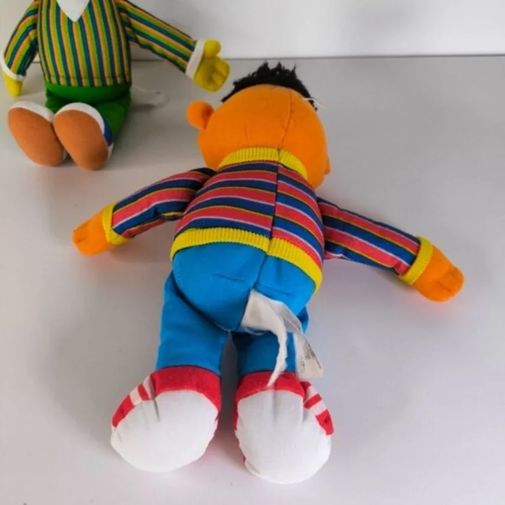 Sesame Street Ernie and Bert Duo Pack 2in1 Legend Friends Plush Collectible 10" - Picture 3 of 6